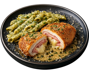Cordon Bleu à moda do chef, imagem do projeto
